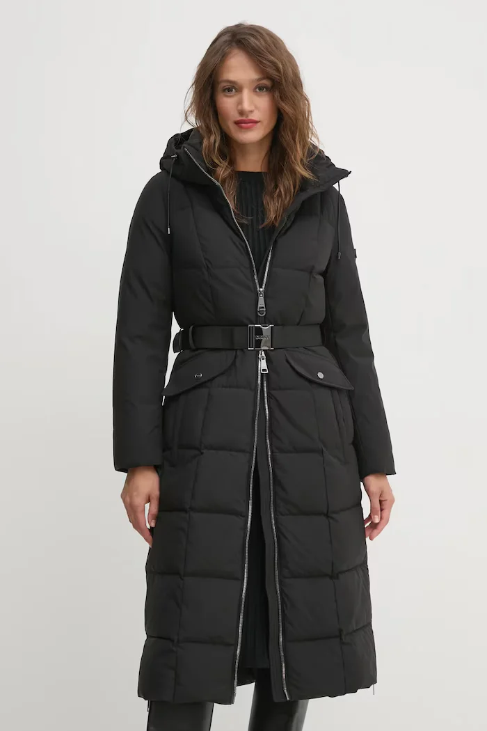 DKNY Яке в черно зимен модел DLEMPP55