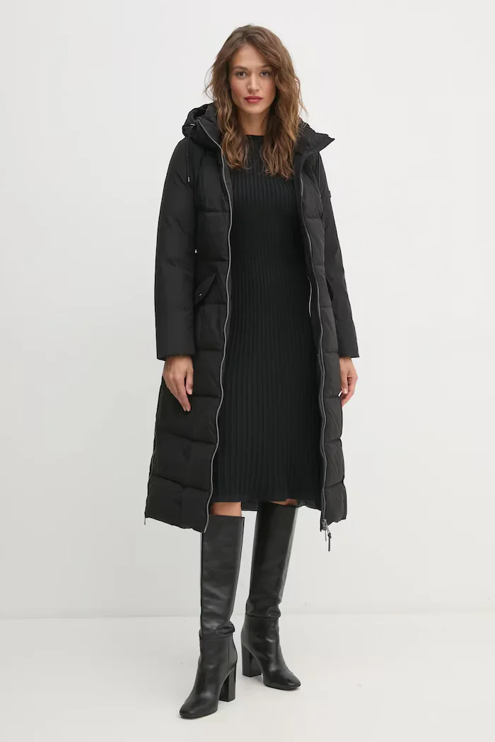 DKNY Яке в черно зимен модел DLEMPP55