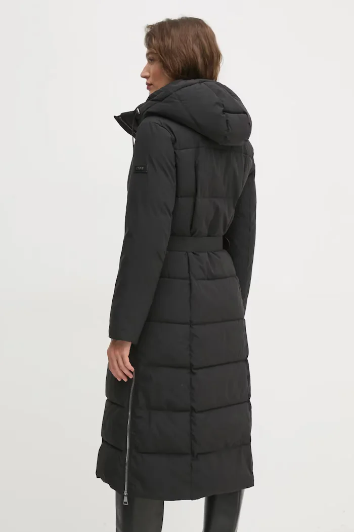 DKNY Яке в черно зимен модел DLEMPP55