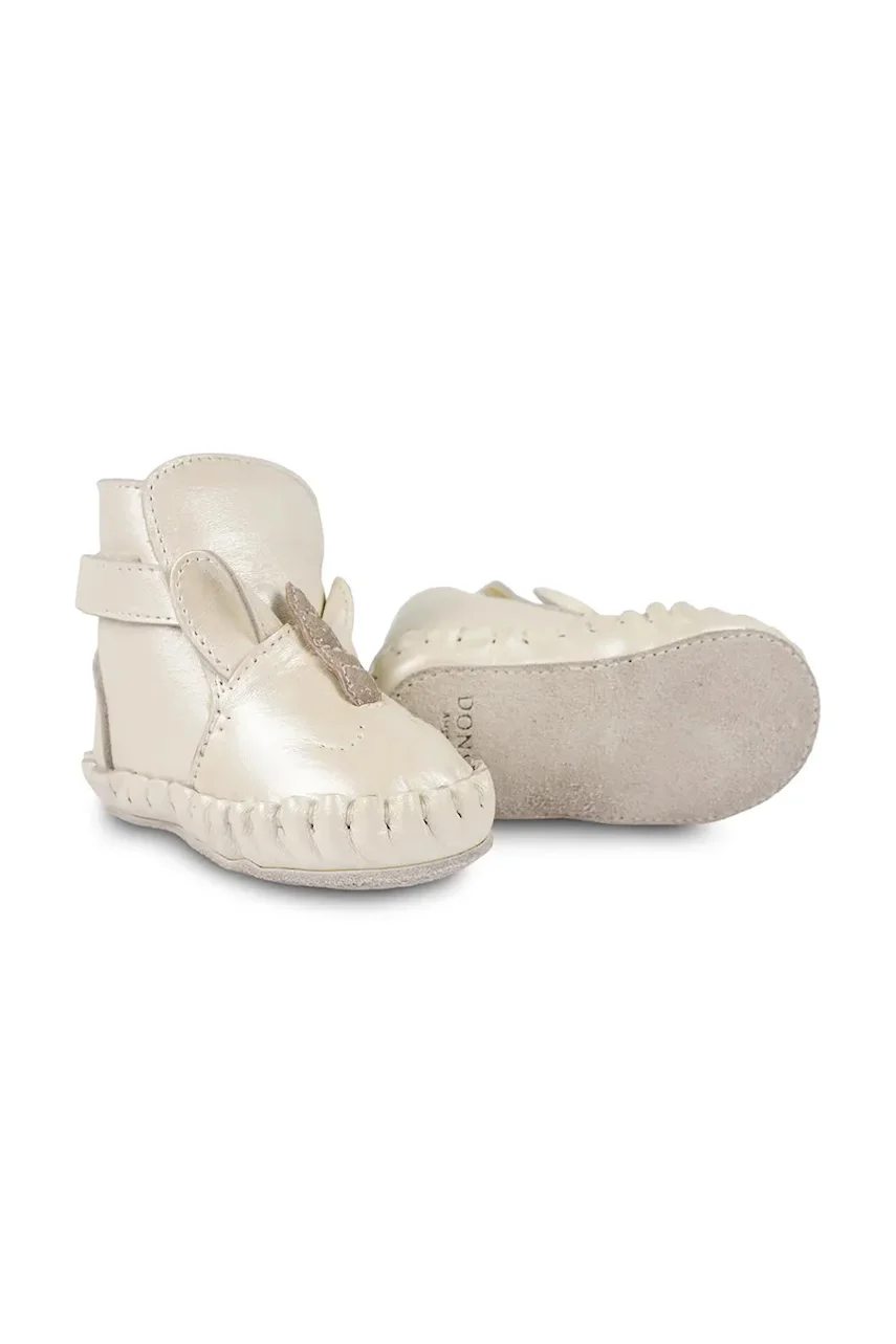 Donsje Бебешки кожени обувки Ynzi Booties Unicorn