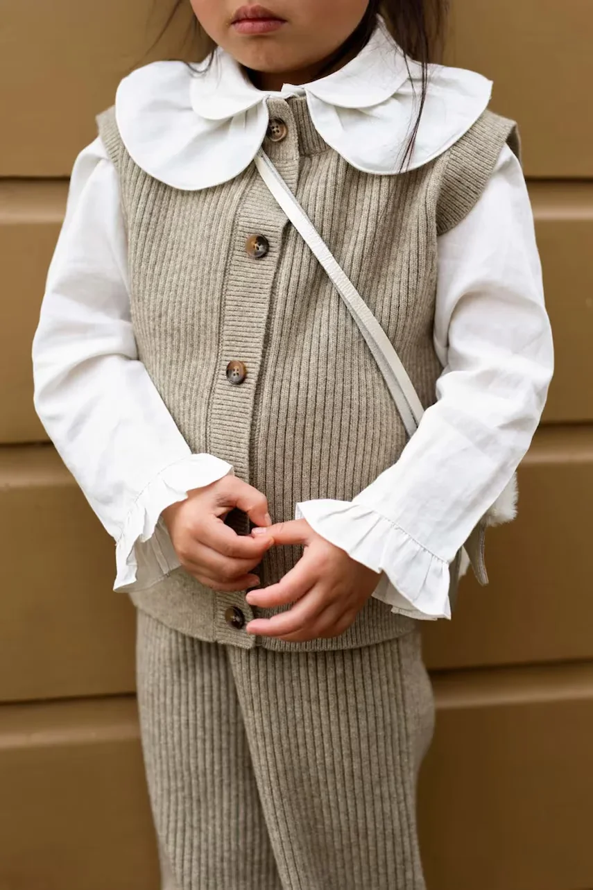 Donsje Детска памучна риза Nien Blouse