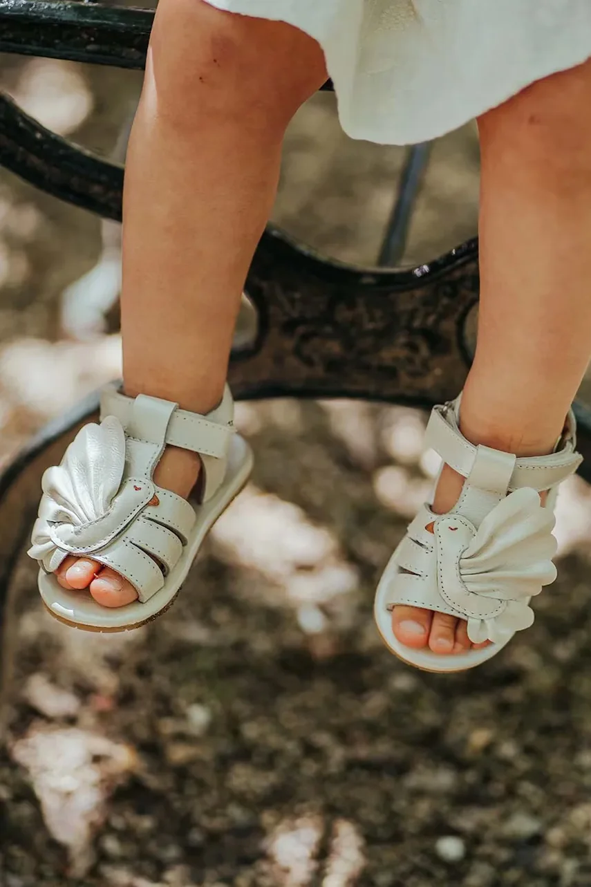 Donsje Детски сандали от кожа Filoe Sandals Dove