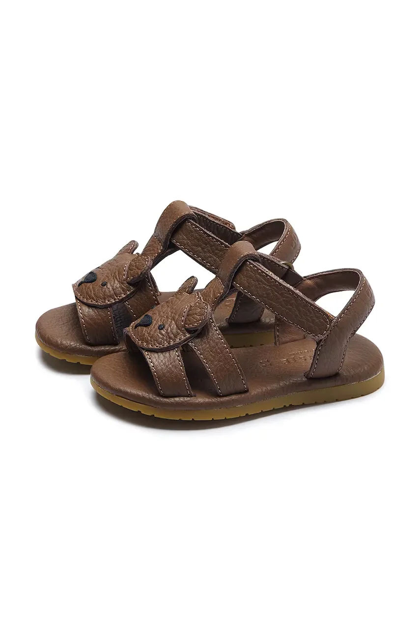 Donsje Детски сандали от кожа Mhalo Sandals Bear