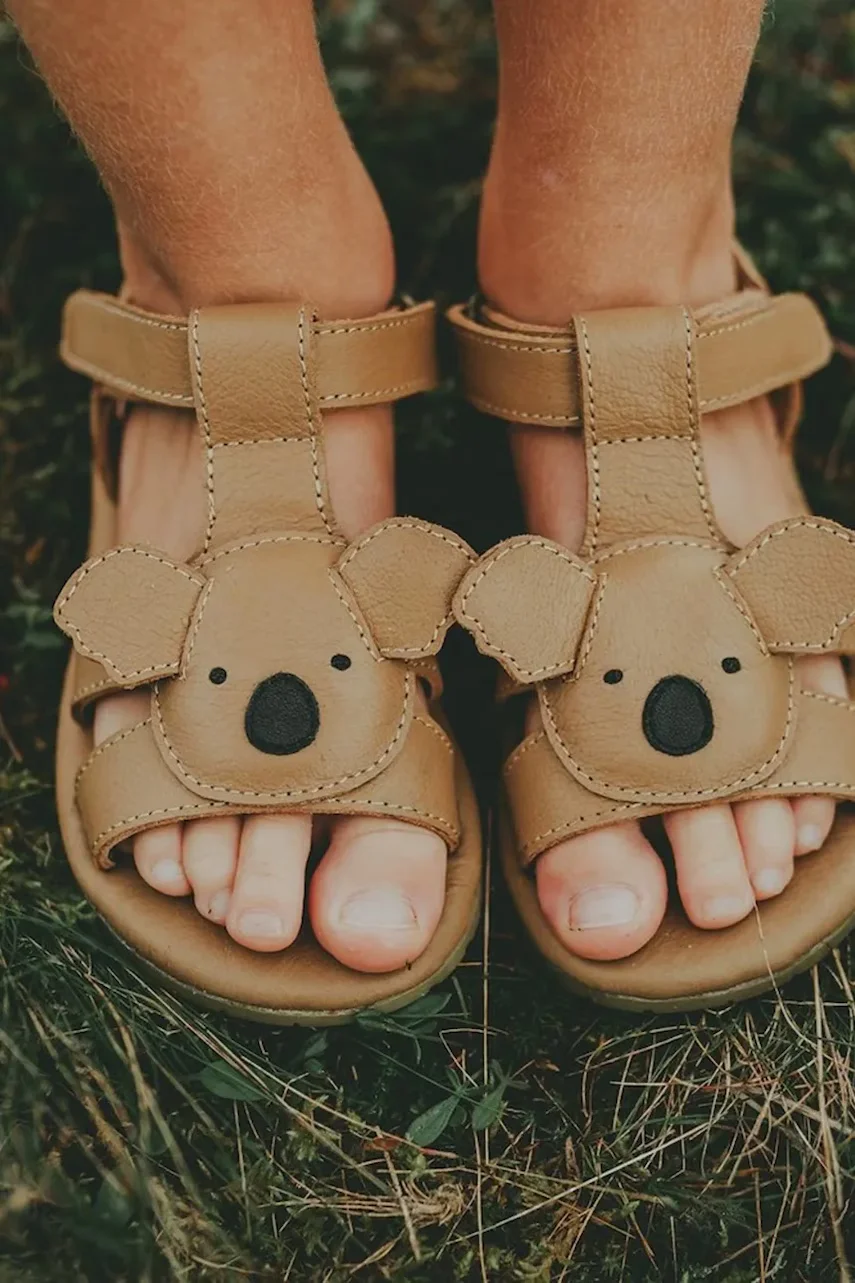 Donsje Детски сандали от кожа Mhalo Sandals Koala