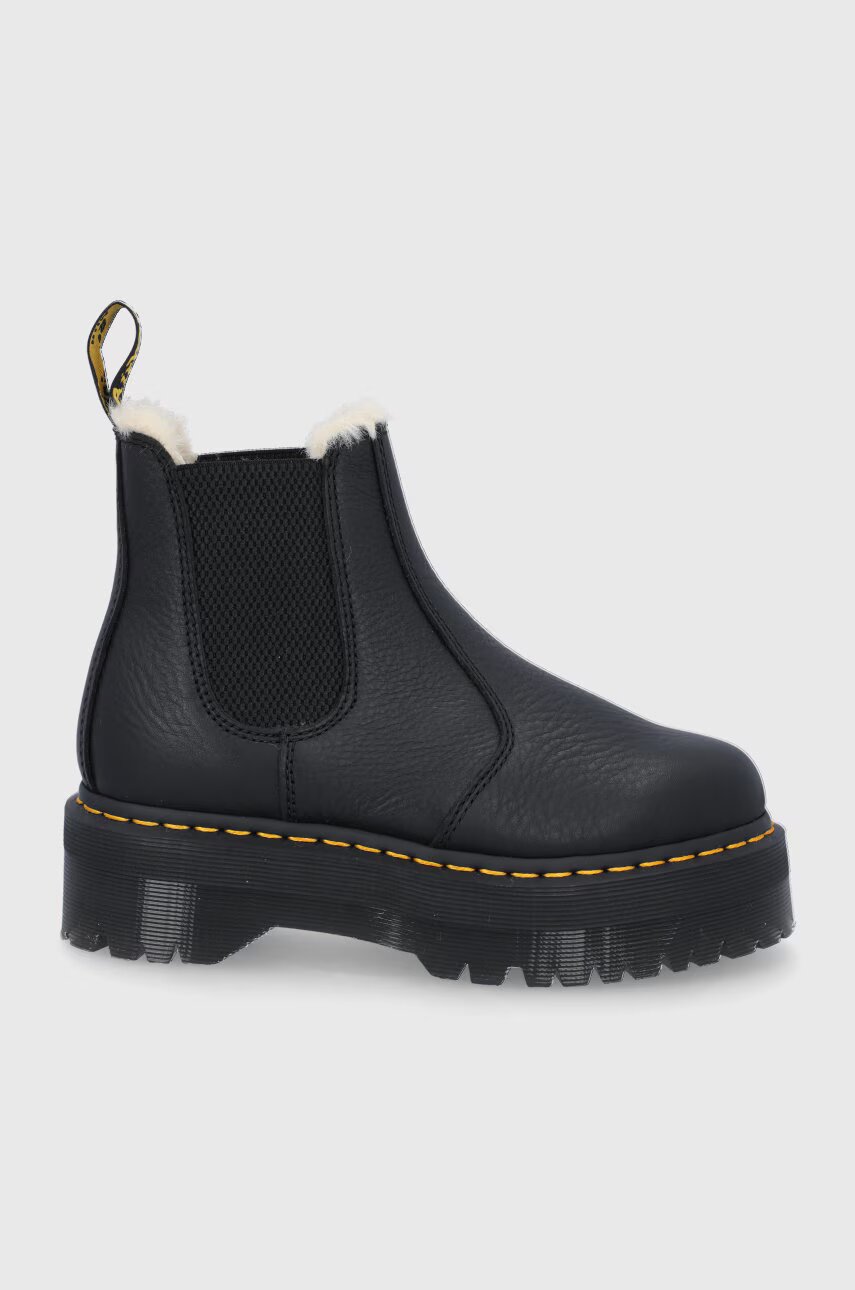 Dr. Martens Кожени боти челси 2976 Quad Fl