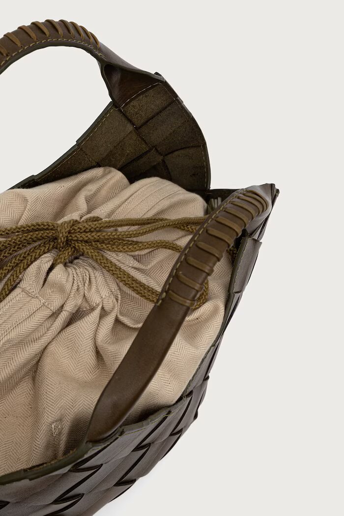 dragon diffusion чанта tote дамска от кожа зелена 8108