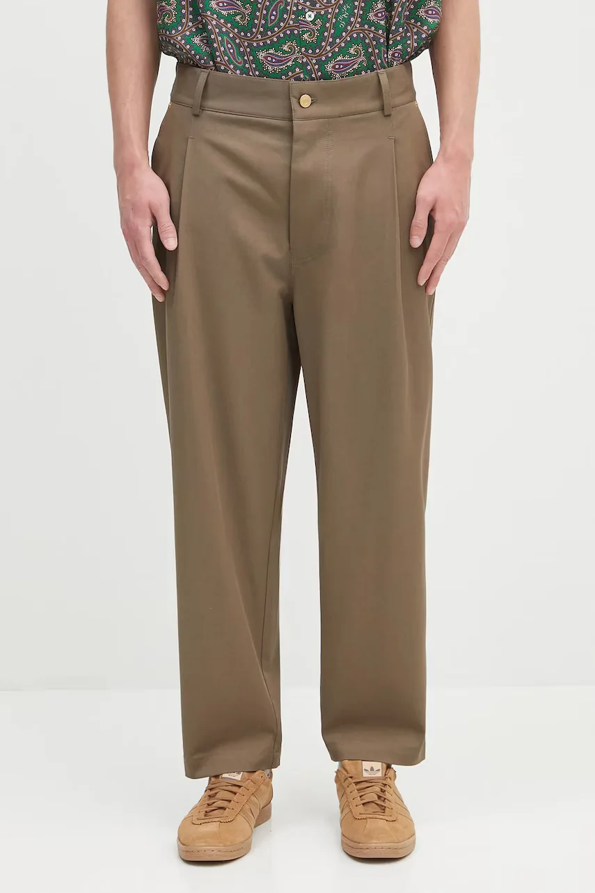 Drôle de Monsieur Панталон Le Pantalon Cropped Twill