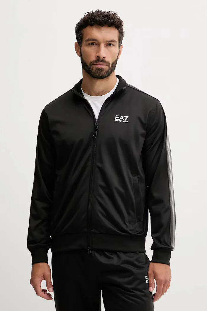 EA7 Emporio Armani Анцуг мъжки в черно AF12449.7M000970
