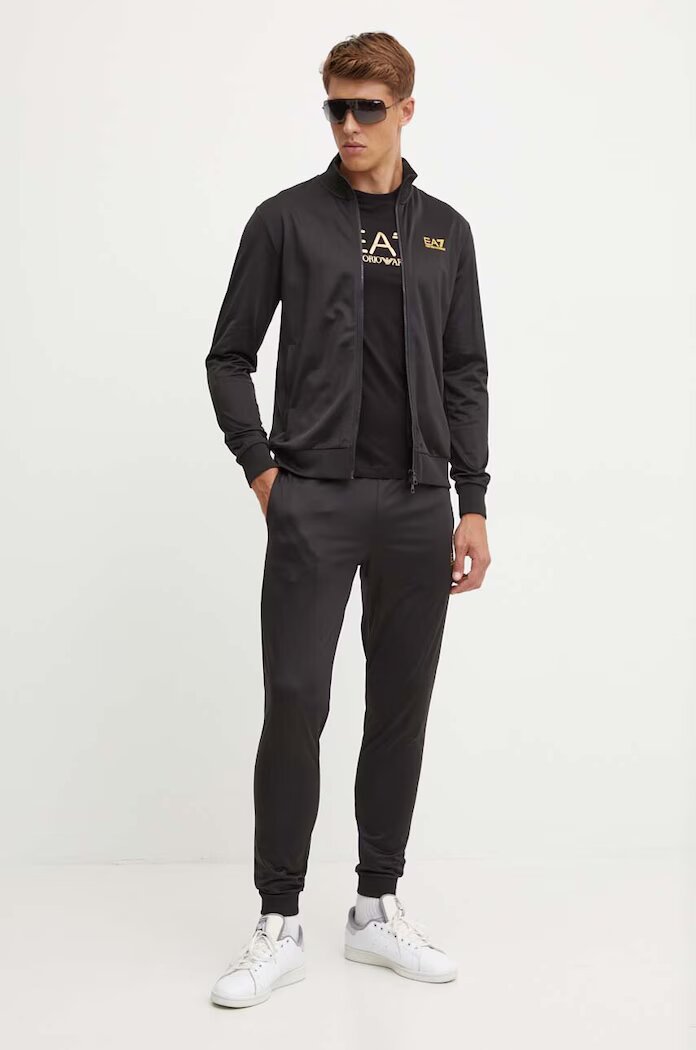 EA7 Emporio Armani Анцуг мъжки в черно PJHCZ.8NPV65