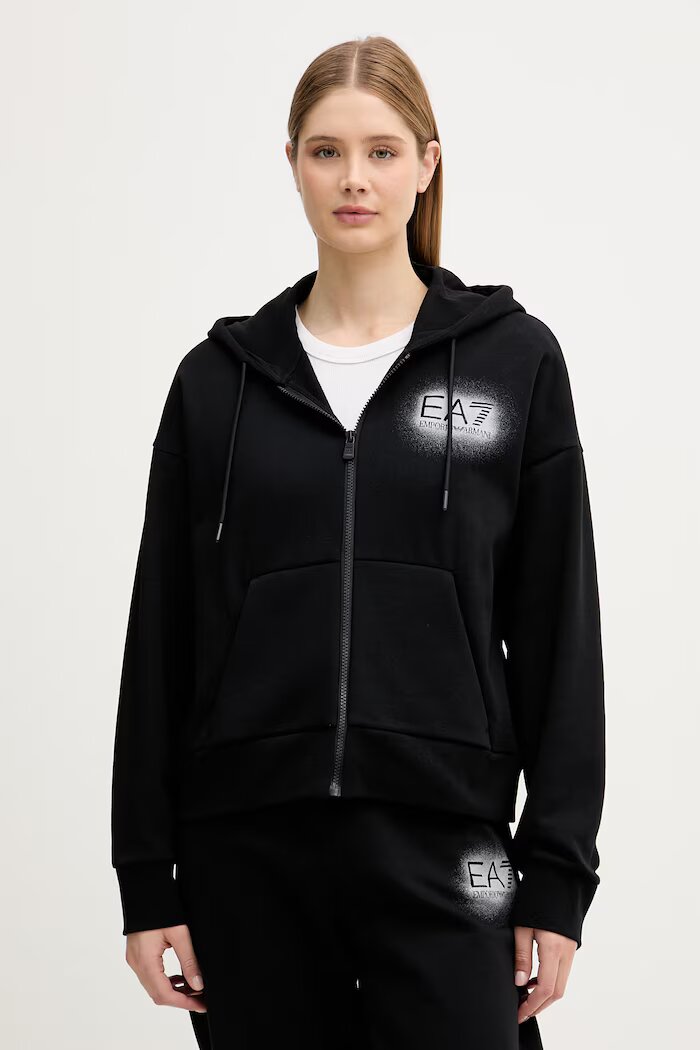EA7 Emporio Armani Анцуг в черно AF10377.7W000947