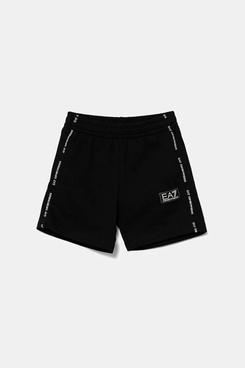 EA7 Emporio Armani Детски памучен къс панталон