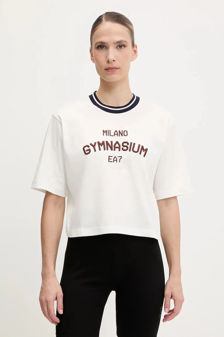 EA7 Emporio Armani Памучна тениска