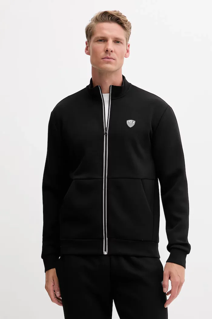 EA7 Emporio Armani спортен комплект анцуг мъжки с вискоза черен 8NPV56.PJ4EZ