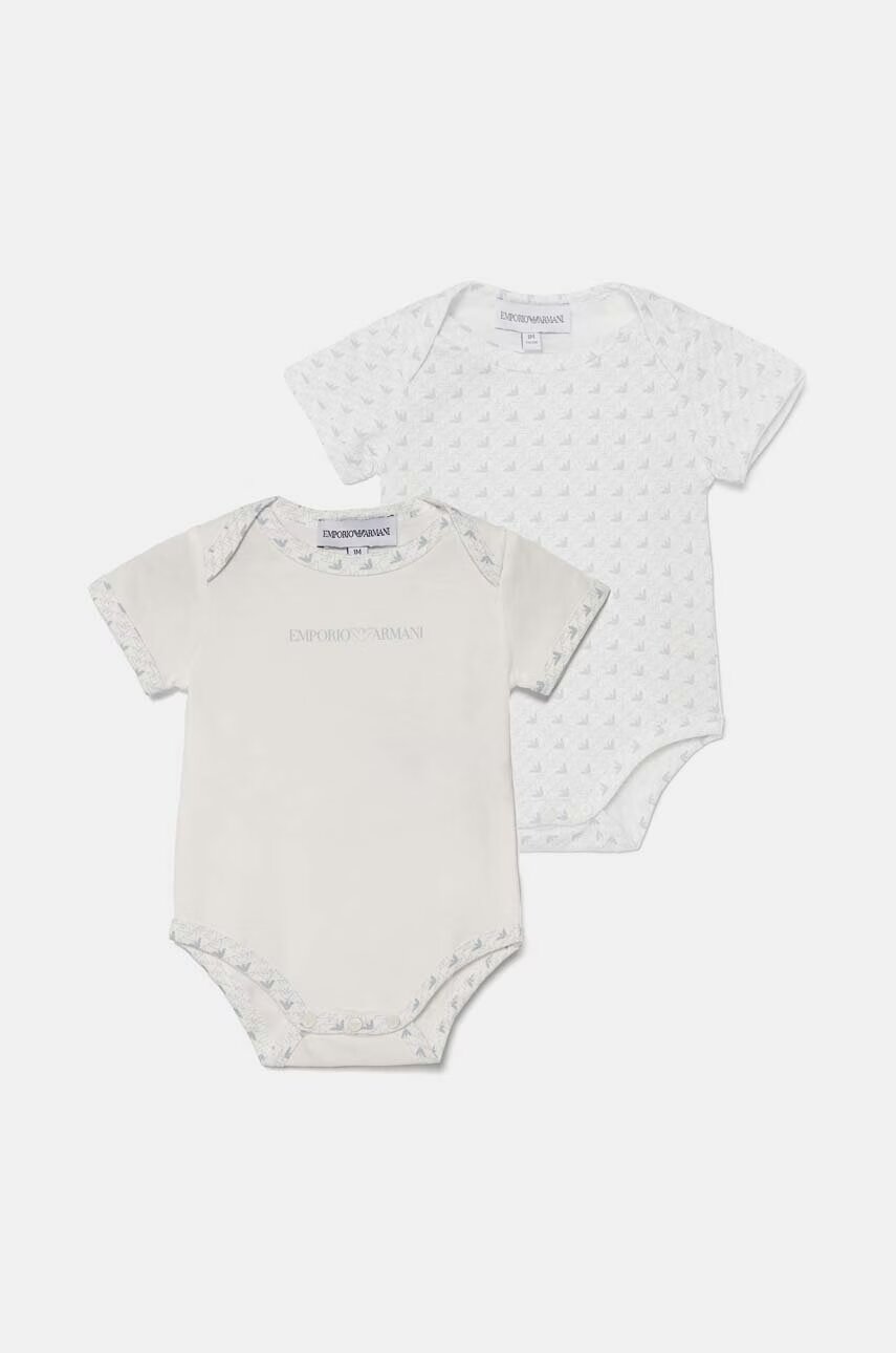 Emporio Armani Бебешко боди от памук (2 броя)