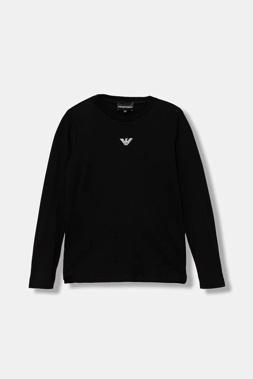 Emporio Armani Детска блуза с дълги ръкави