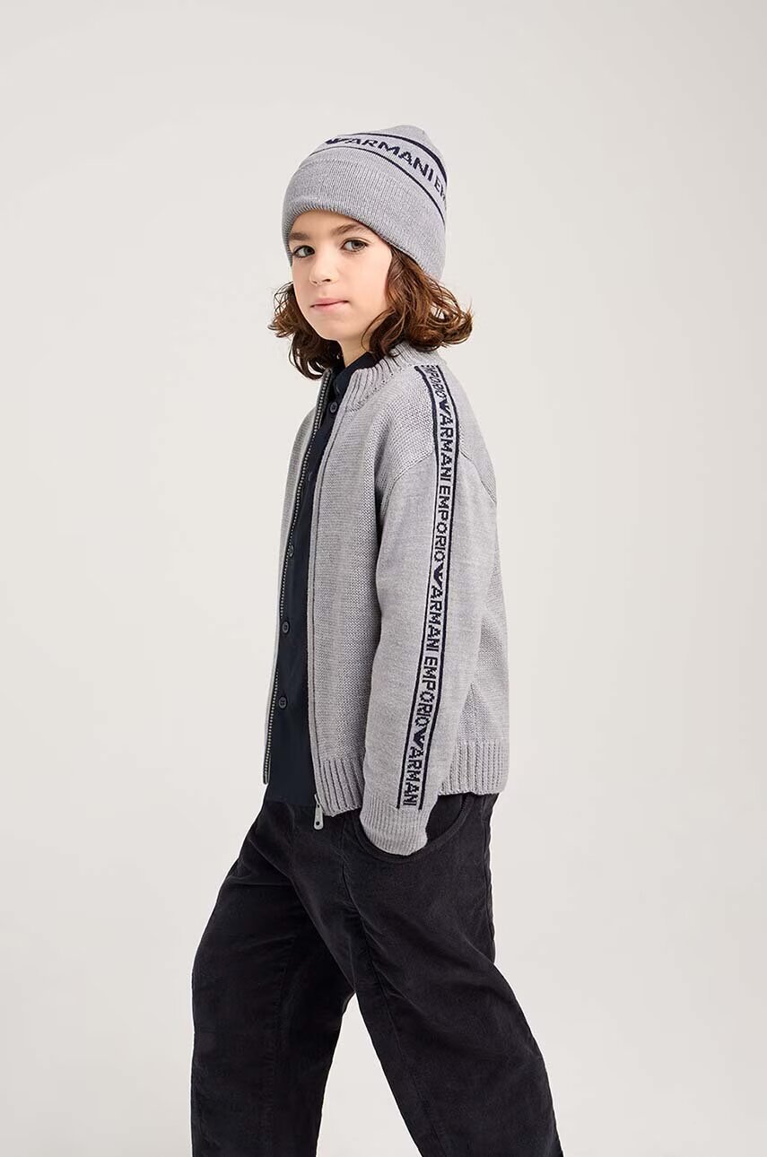 Emporio Armani Детска вълнена жилетка