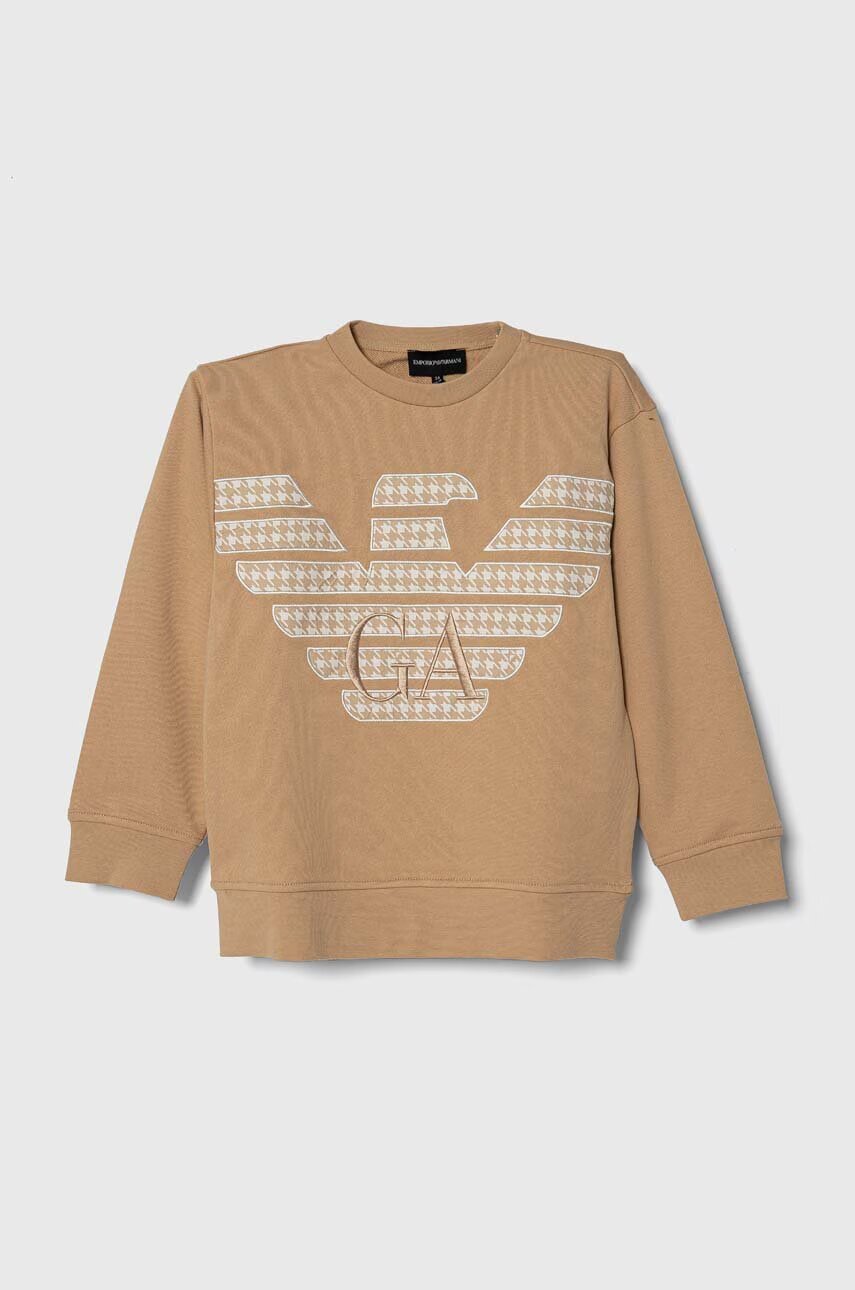 Emporio Armani Детски памучен суичър