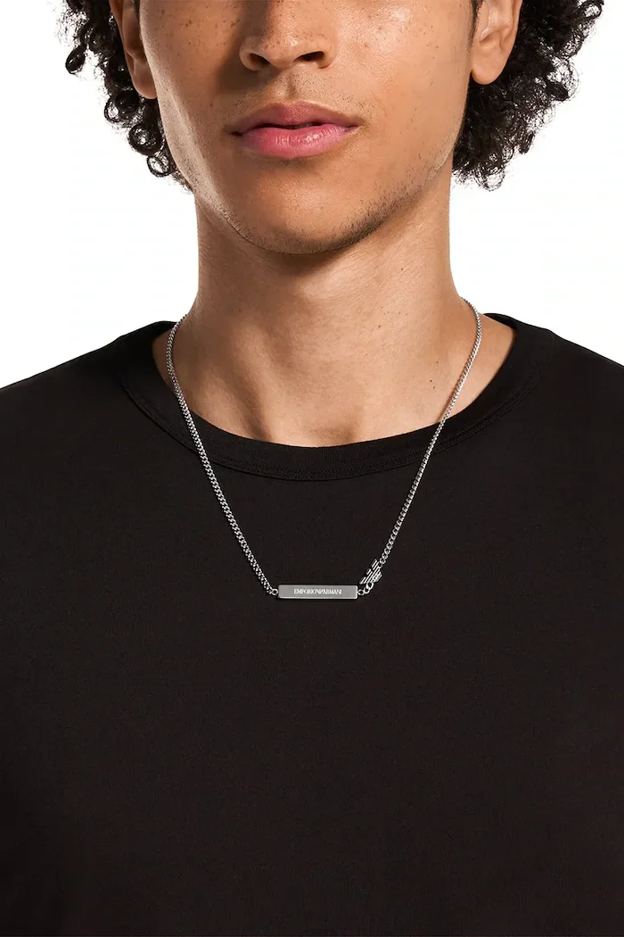 Emporio Armani колие мъжко от неръждаема стомана Eagle Logo EGS3309040