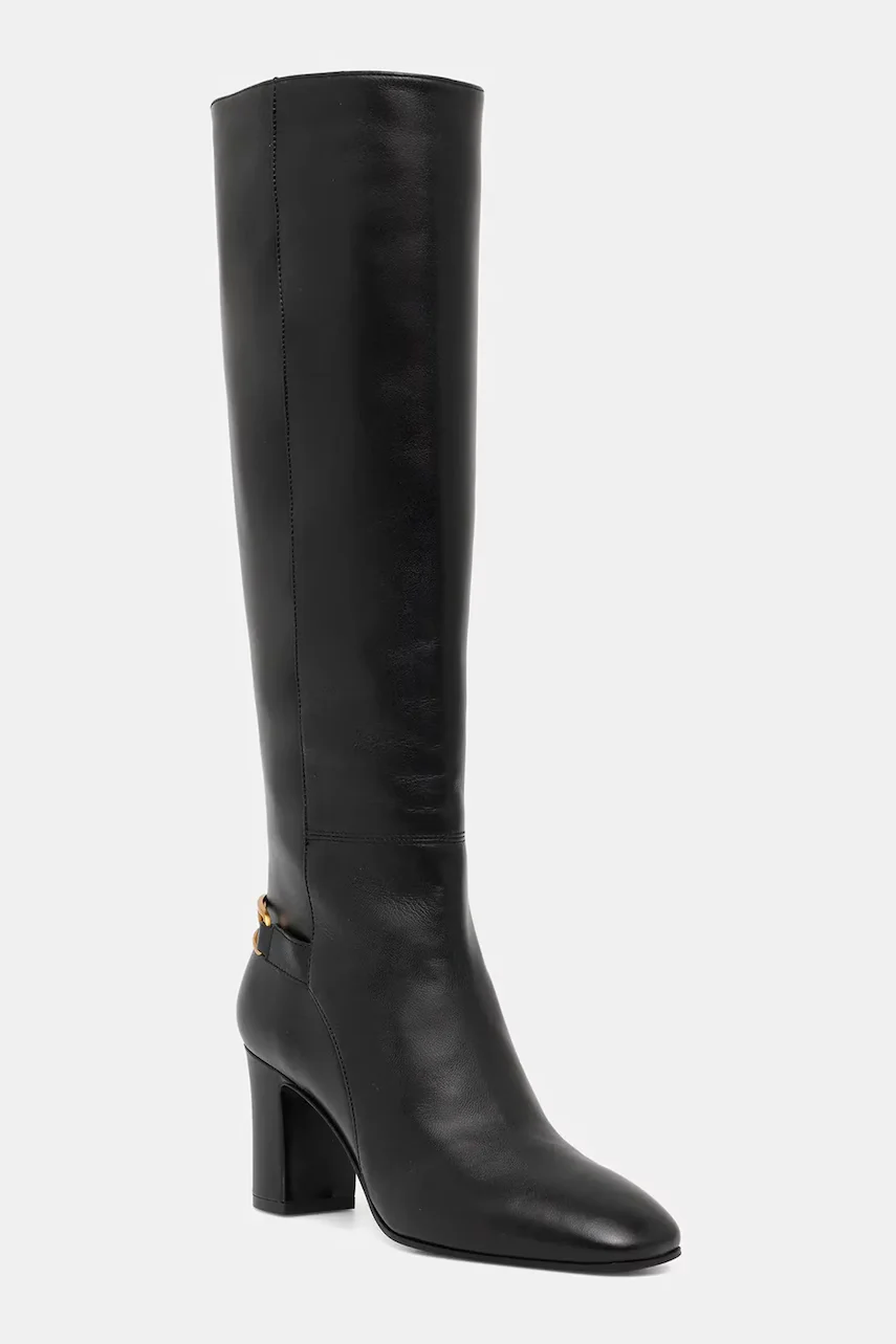 Emporio Armani Кожени ботуши