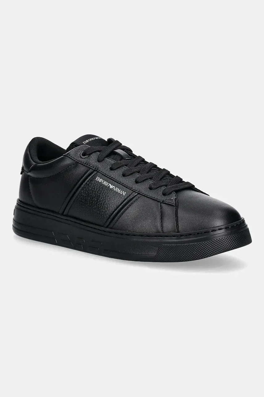 Emporio Armani Кожени маратонки