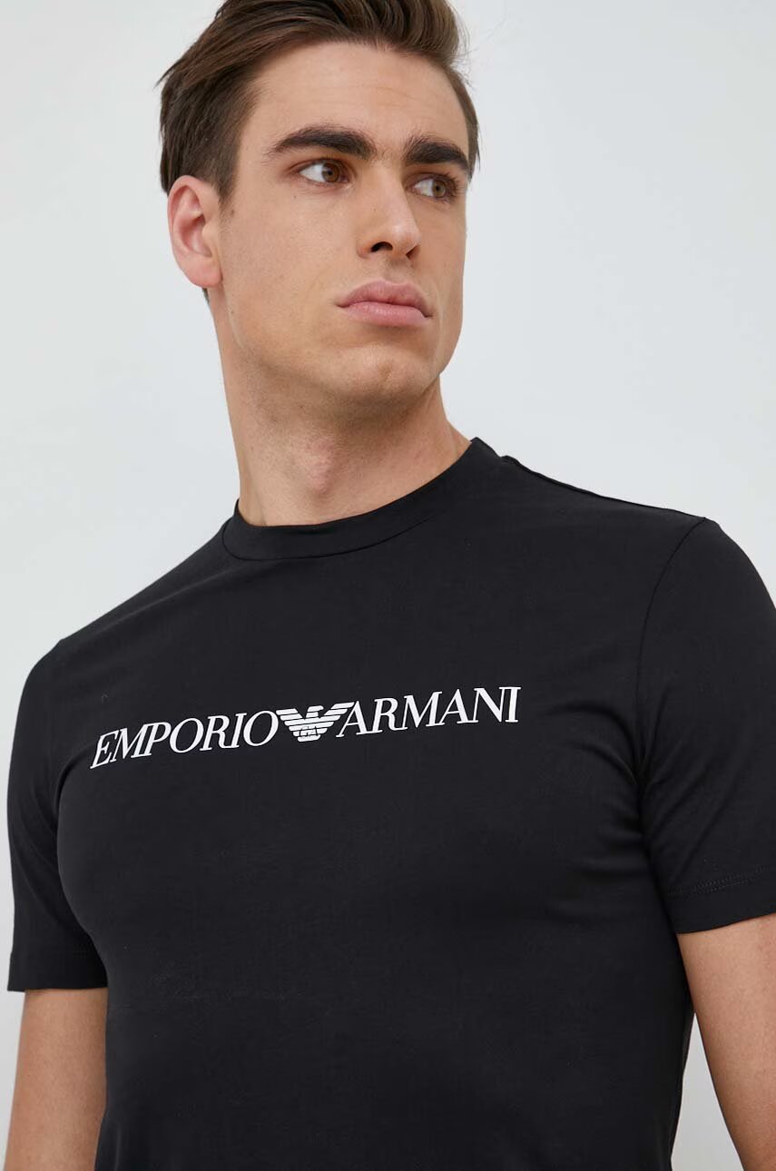 Emporio Armani Памучна тениска