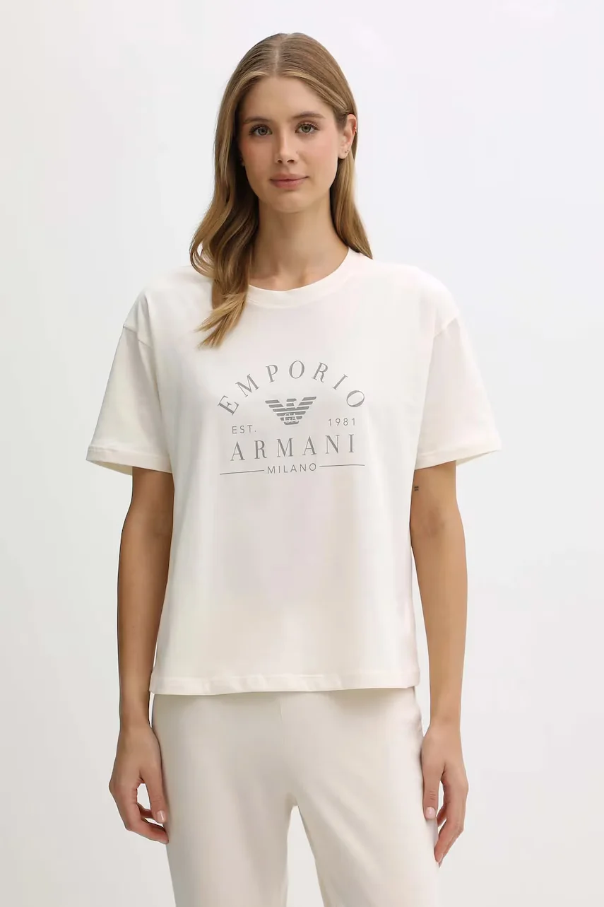Emporio Armani Underwear Домашна тениска от памук