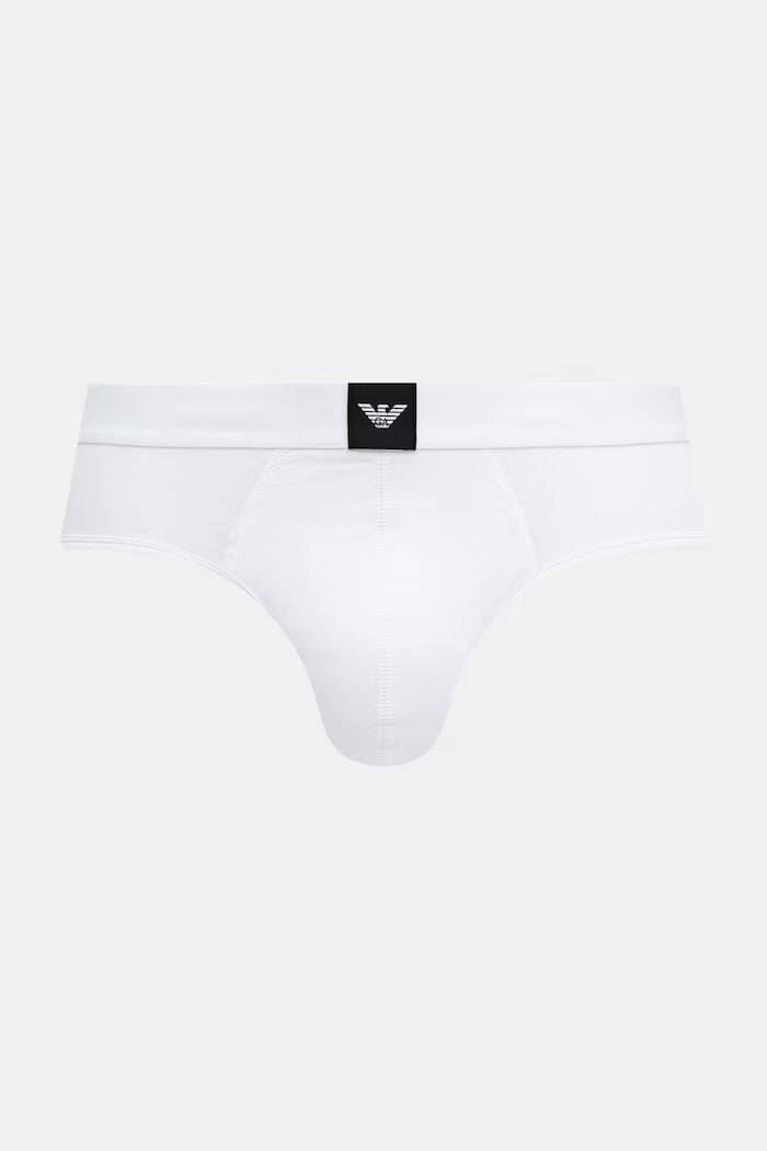 Emporio Armani Underwear слипове мъжки с памук 3 броя черни EM002154.AF25033