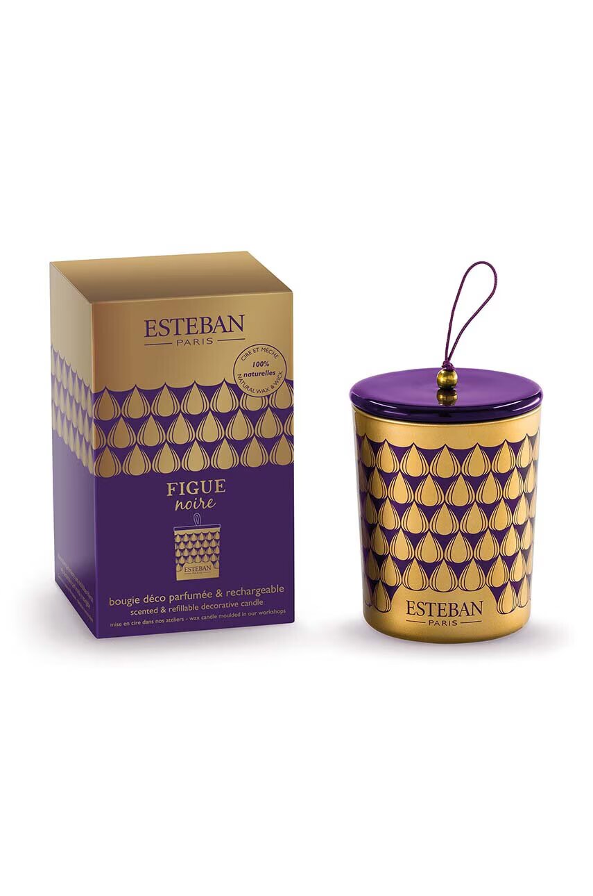 Esteban Ароматизирана свещ Figue noire 180 g