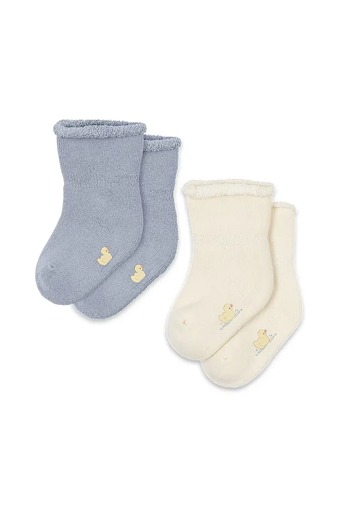 Fanga Fontana Бебешки чорапи VICINO 2 PACK TERRY SOCKS (2 чифта) в синьо FA100050