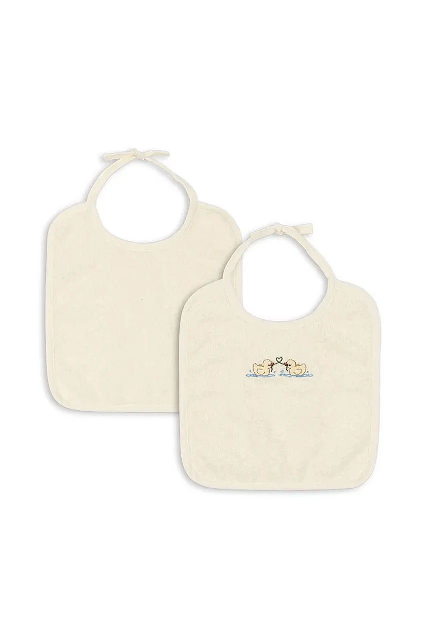 Fanga Fontana Бебешки лигавник FIGO 2 PACK TERRY BIBS GOTS (2 броя)