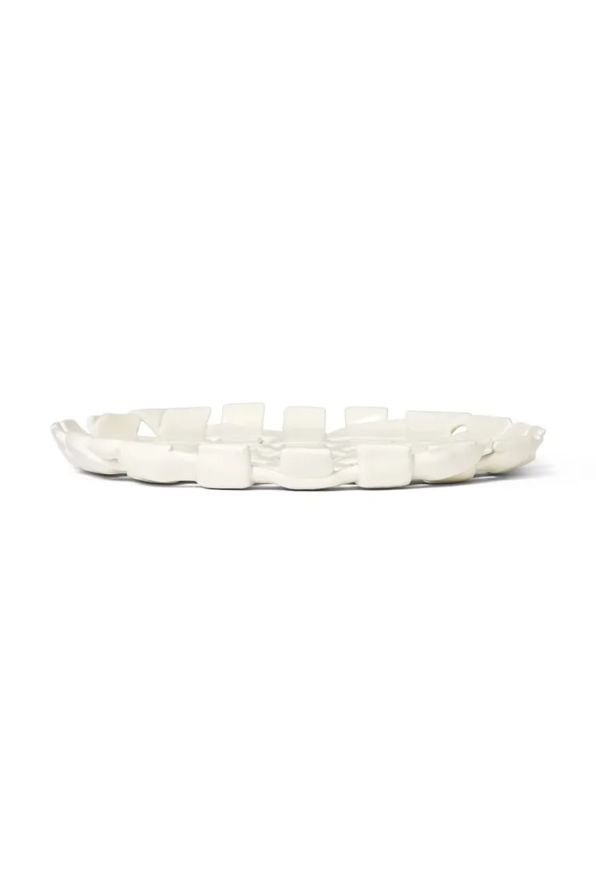 Ferm Living Декоративна чиния Plait Platter