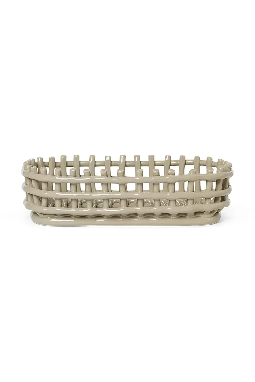 Ferm Living Декоративна кошница Ceramic Basket