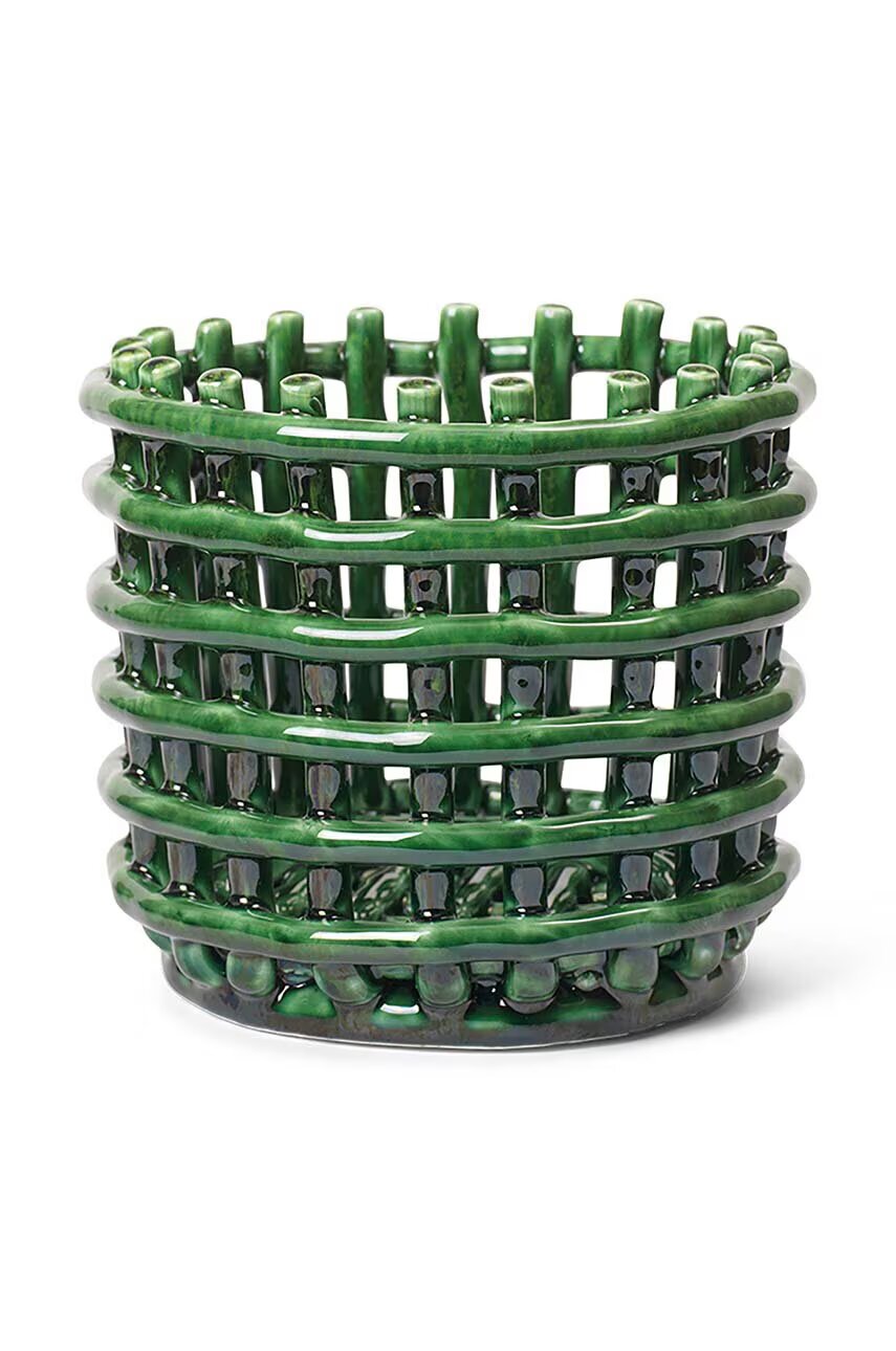 Ferm Living Декоративна кошница Ceramic Basket S