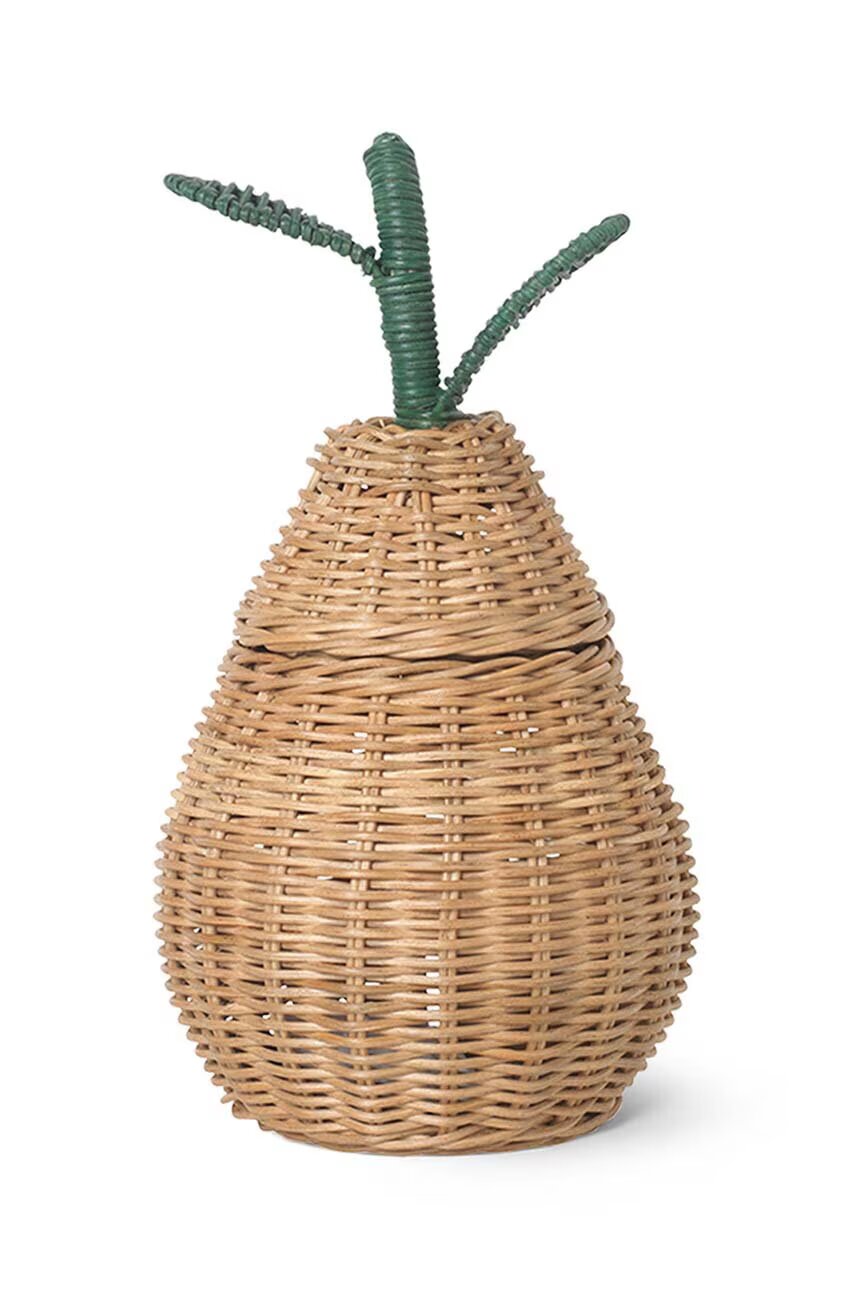 Ferm Living Кош за съхранение Pear Braided Storage