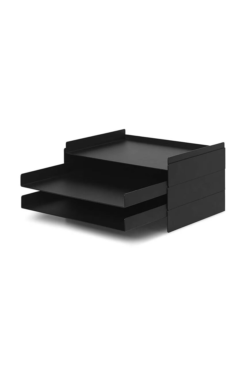 Ferm Living Органайзер за бюро Black