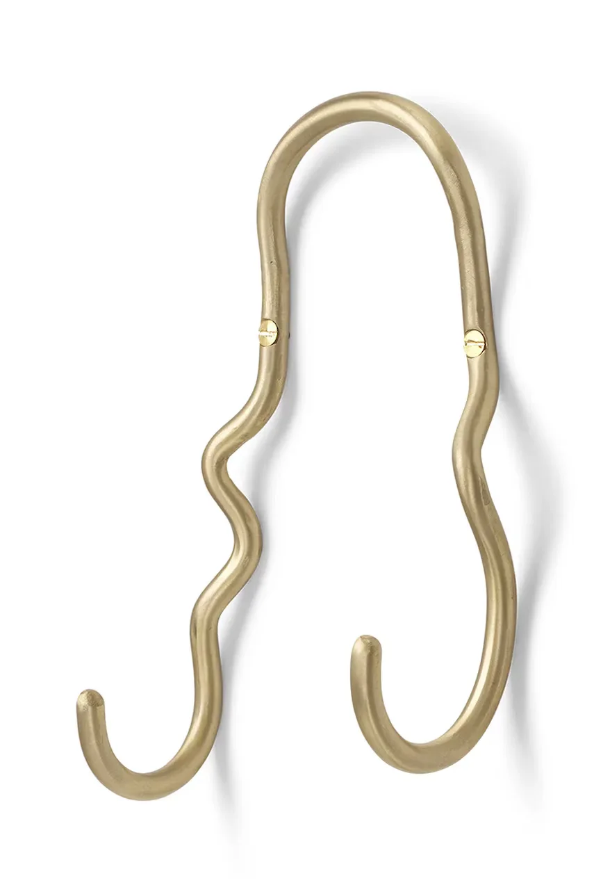 Ferm Living Закачалка за стена Curvature