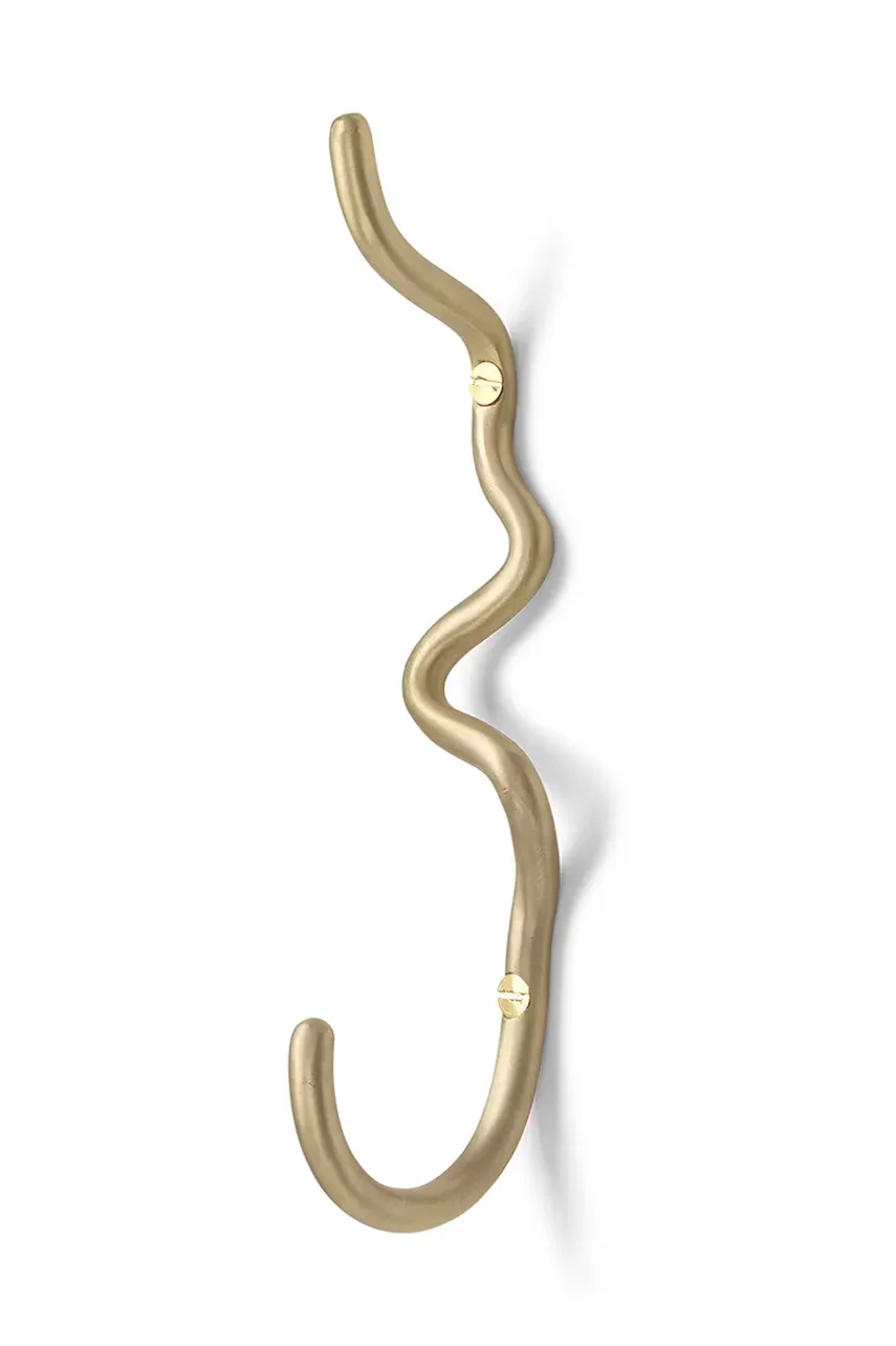 Ferm Living Закачалка за стена Curvature