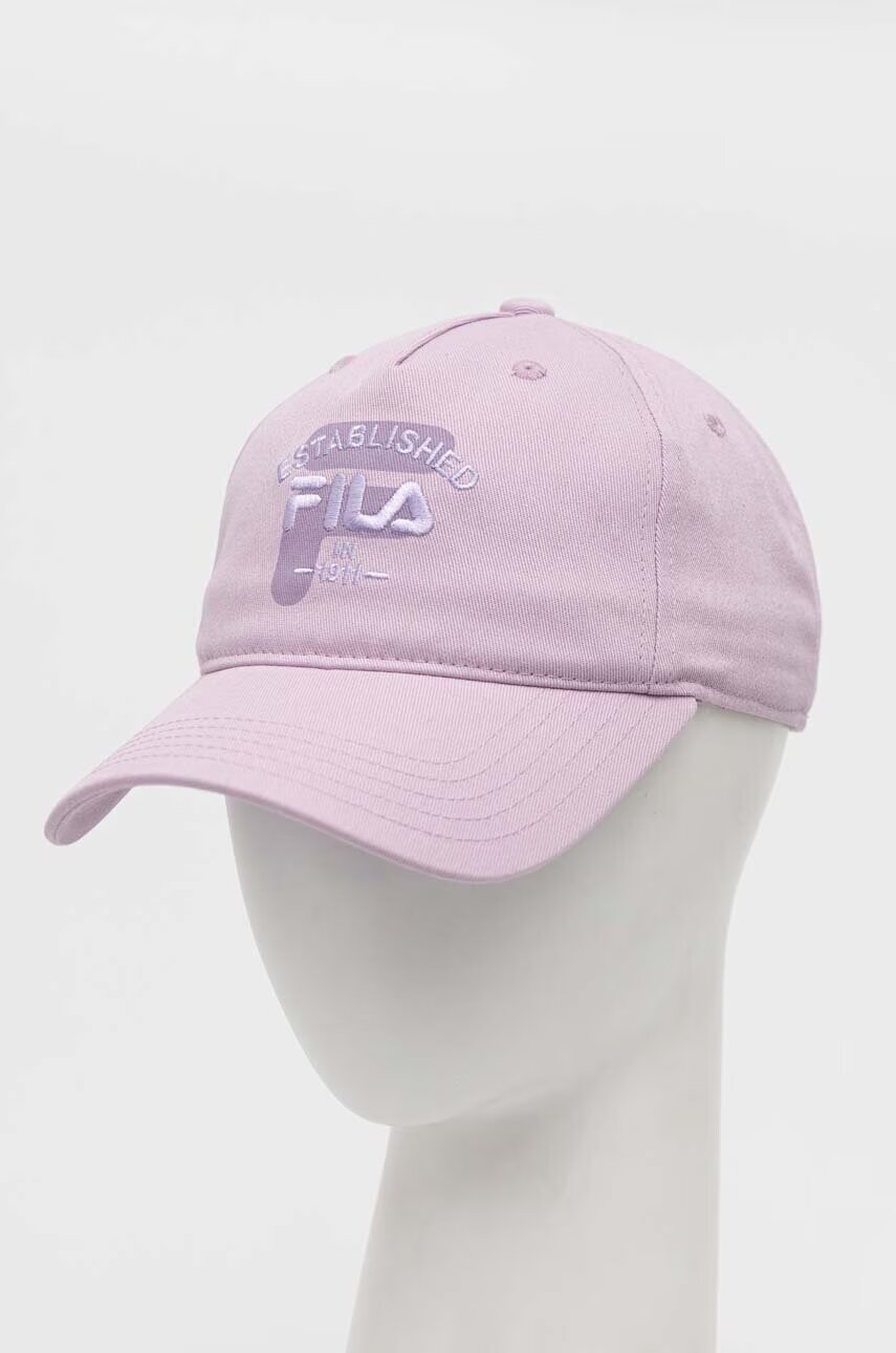 Fila Памучна шапка с козирка