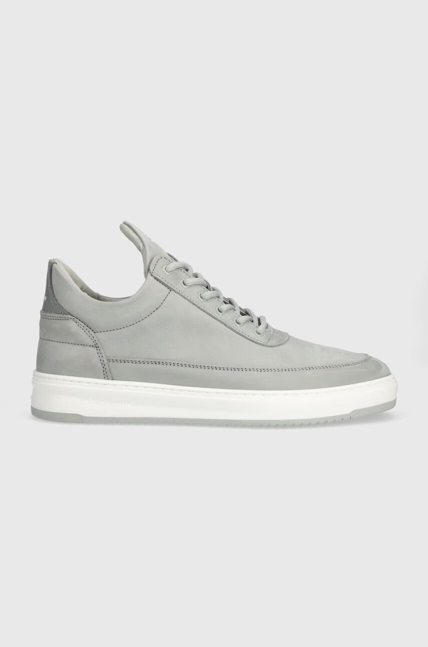 Filling Pieces Маратонки от набук Low Top Base