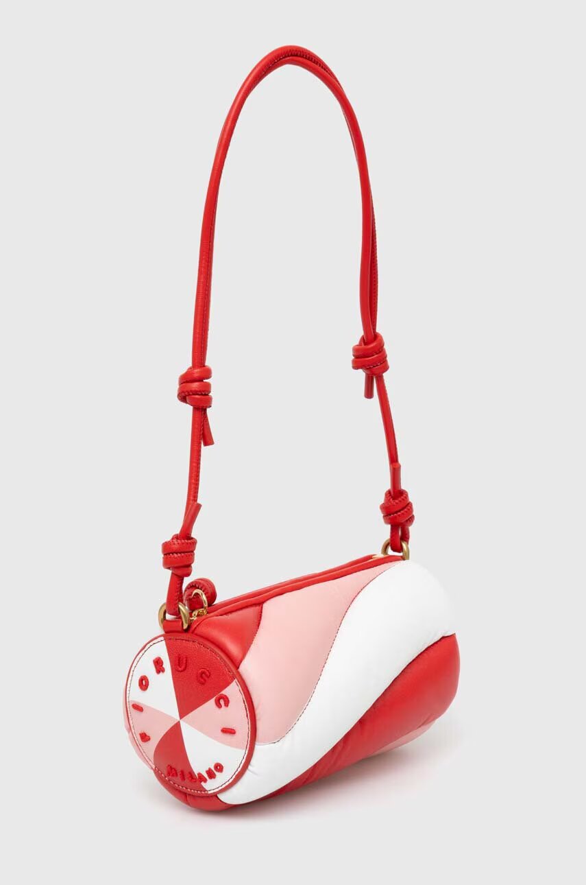 Fiorucci Кожена чанта Tricolor Leather Mini Mella Bag