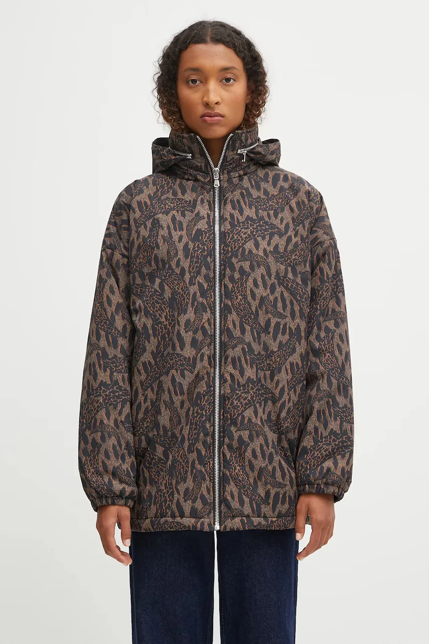 Fiorucci Памучно яке Nylon Banimalier Print Zip Up