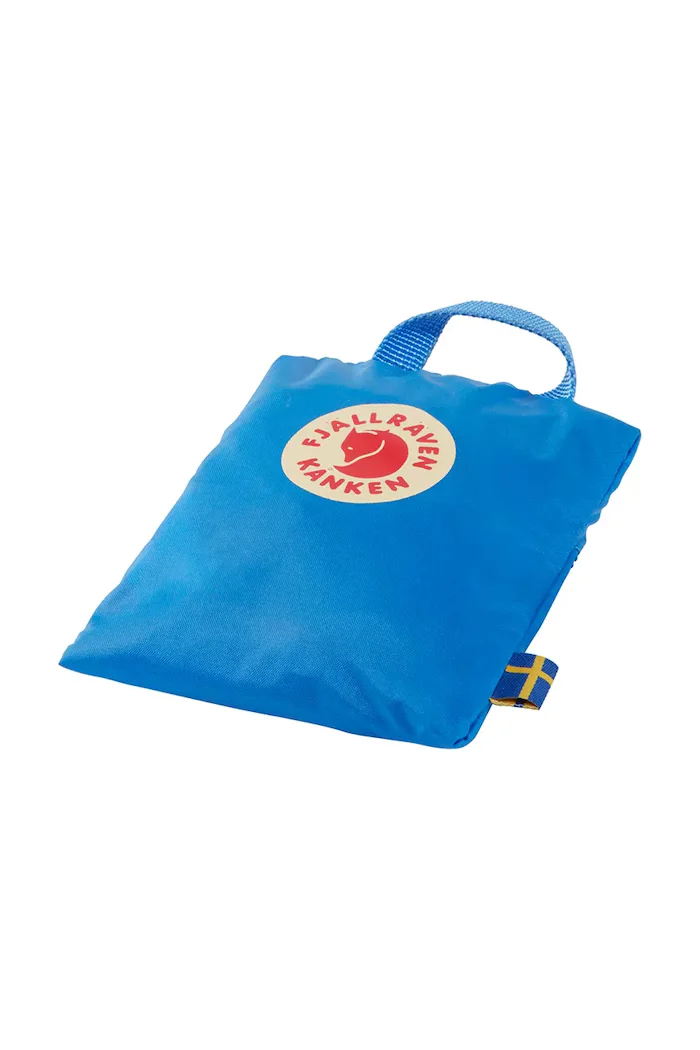 Fjallraven Дъждобран за раница Kanken в синьо F23795