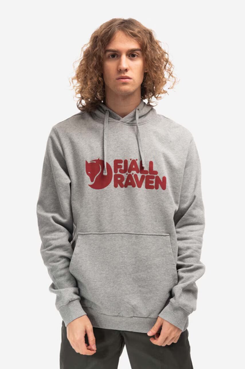 Fjallraven Памучен суичър Logo Hoodie F84144 020-999