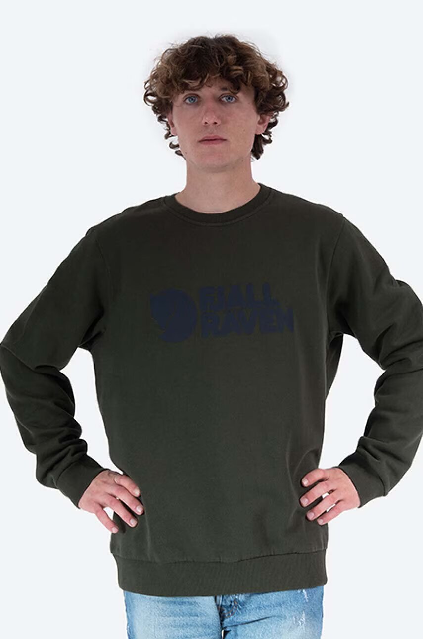 Fjallraven Памучен суичър Logo Sweater