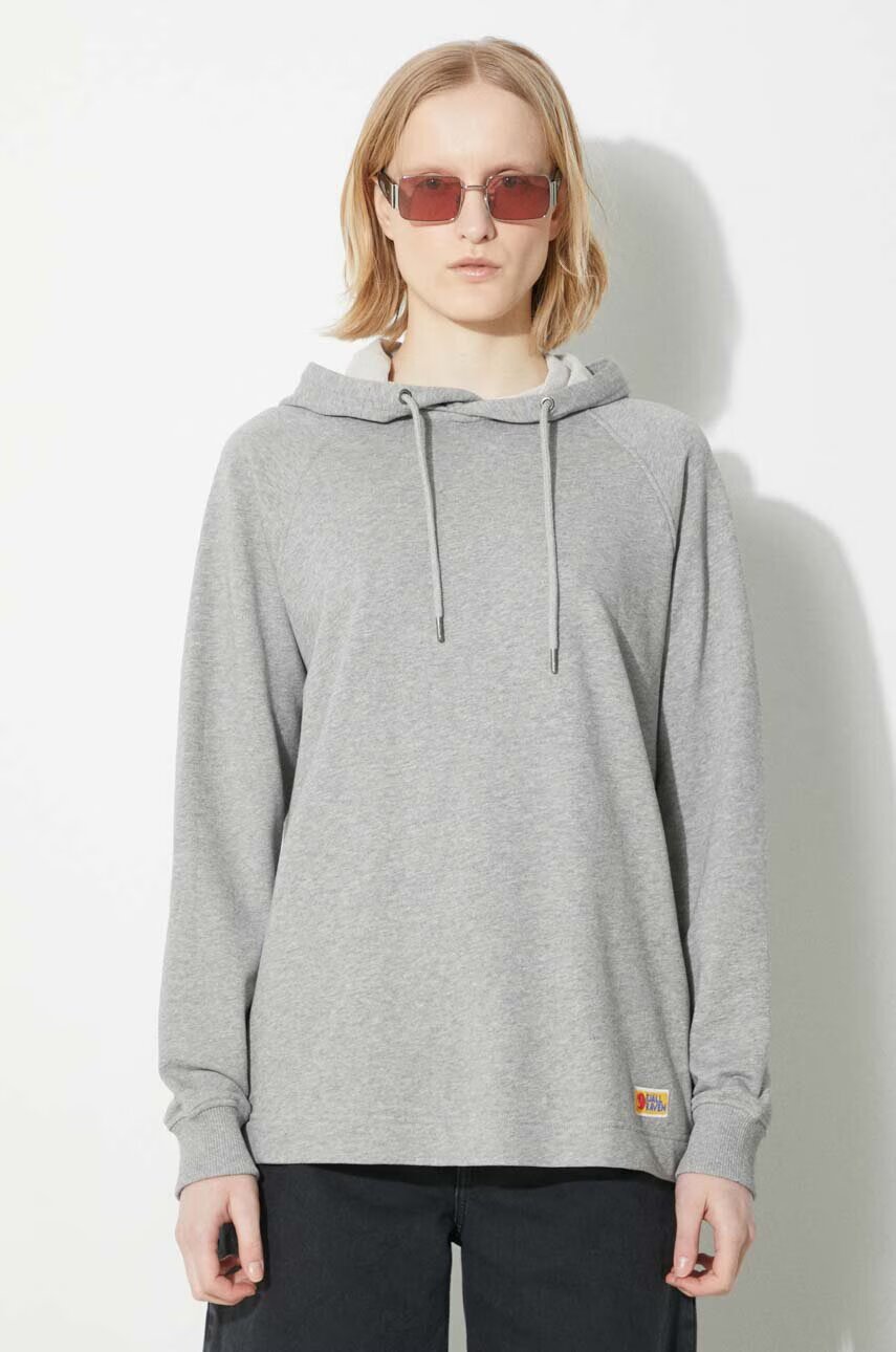 Fjallraven Памучен суичър Vardag Hoodie W