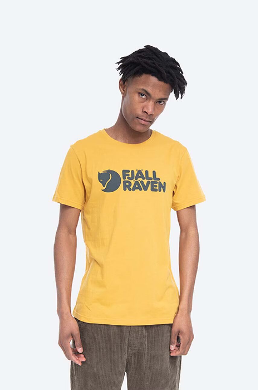 Fjallraven Памучна тениска Logo