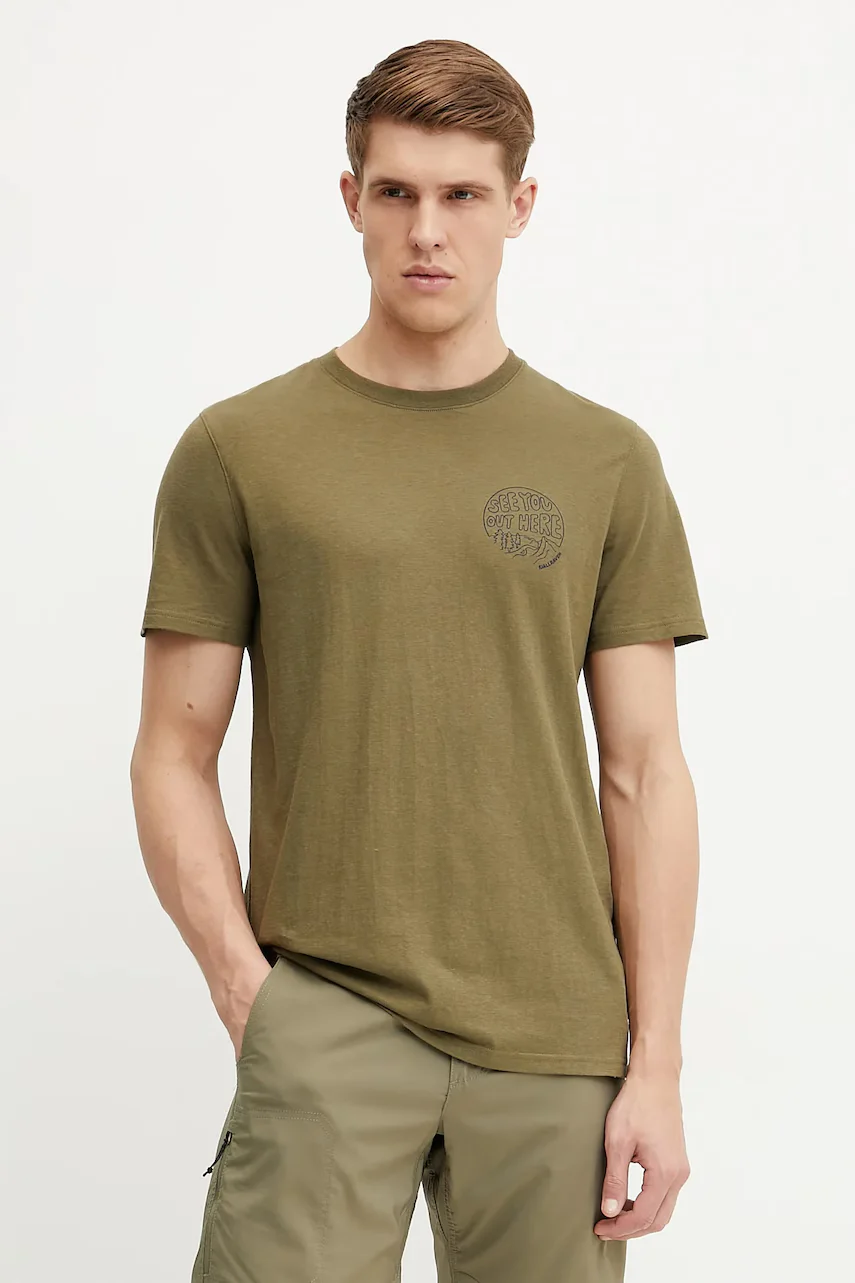 Fjallraven Тениска Hemp Blend Out Here