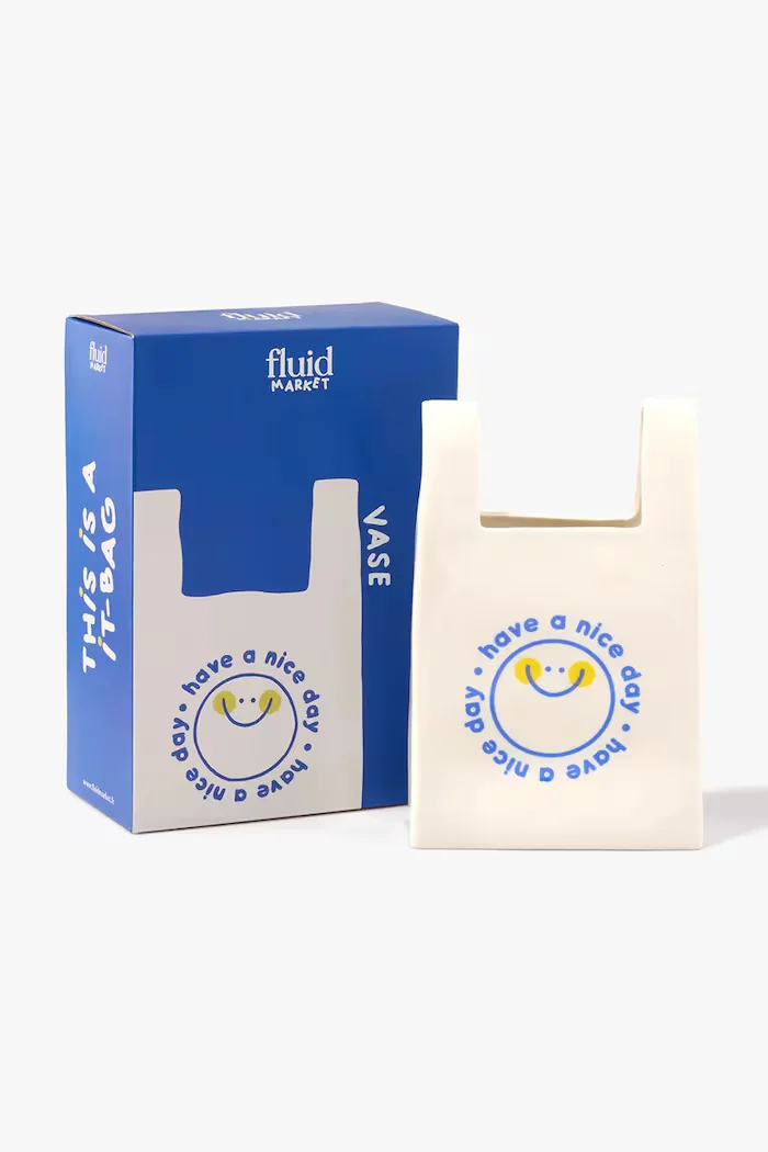 Fluid Market Декоративна ваза Plastic Bag Vase
