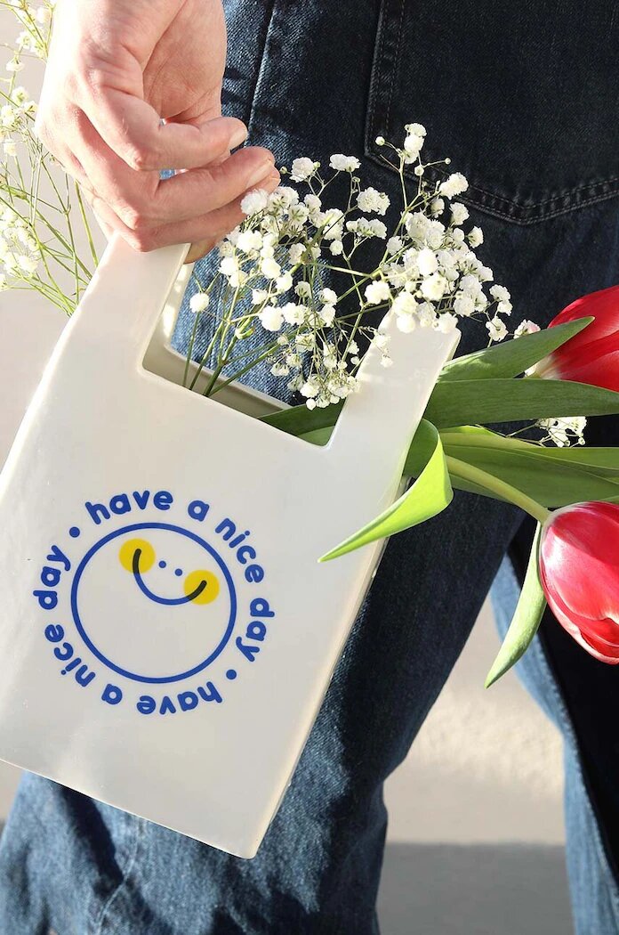 Fluid Market Декоративна ваза Plastic Bag Vase