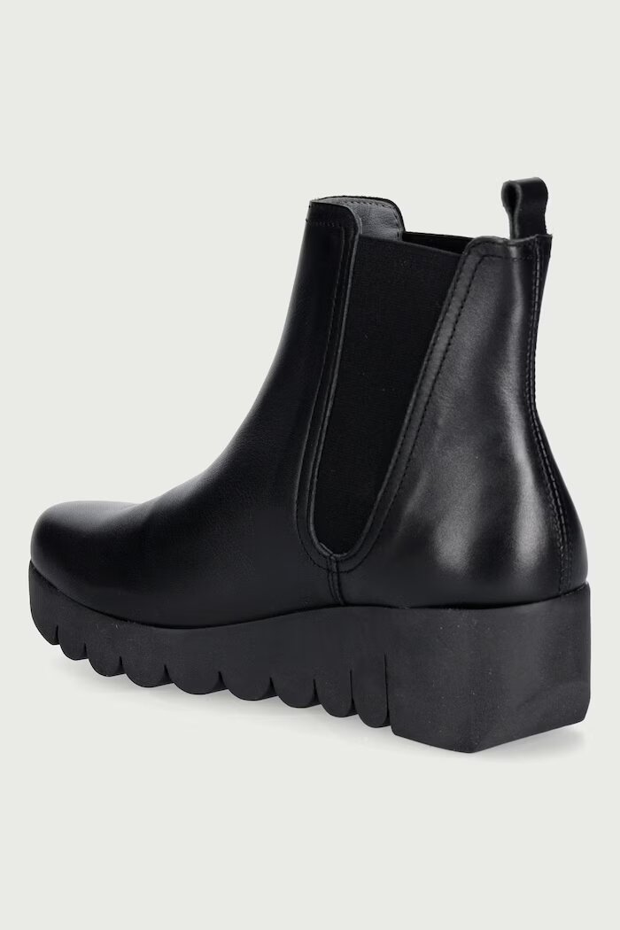 Fly London боти челси дамски от кожа VOIL505FLY черни P145505000